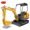 YG1.5-8 China Mini excavadora, mini excavadora china de 1,8 toneladas para la venta